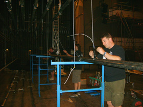 Rigging Services gave a faultless performance during a refurb at The Orchard Theatre, Dartford, Kent
